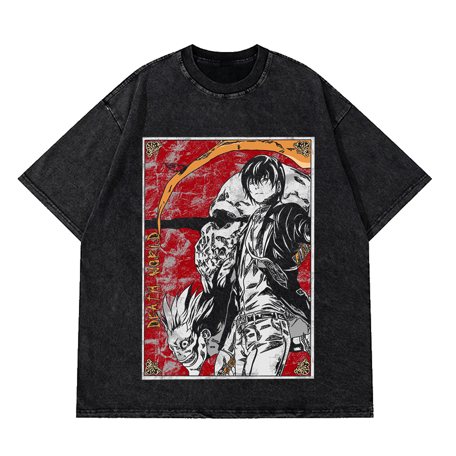 Death Note Acid Wash Tee